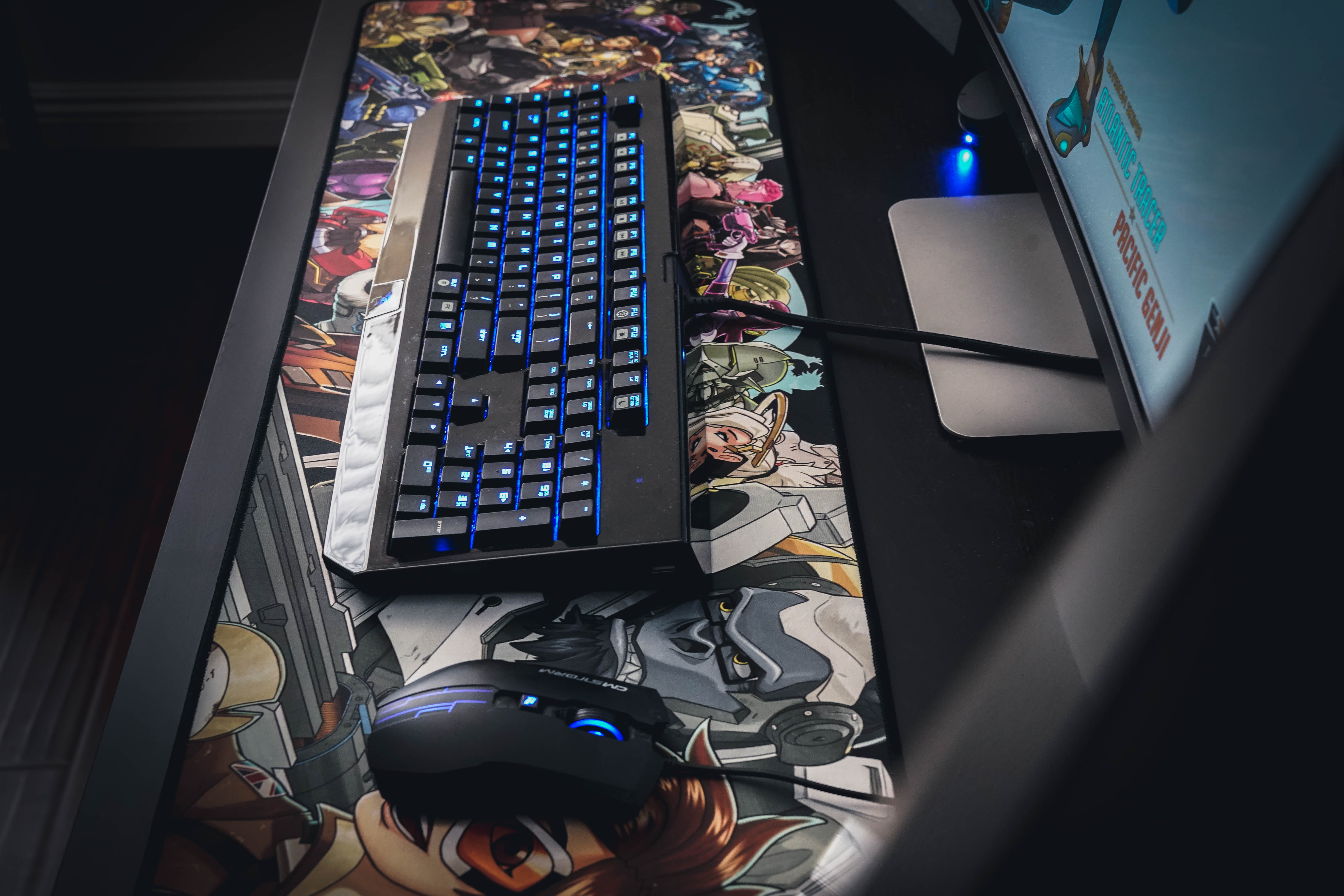 Overwatch Extended Mouse Pad HeartBeat Los Angeles