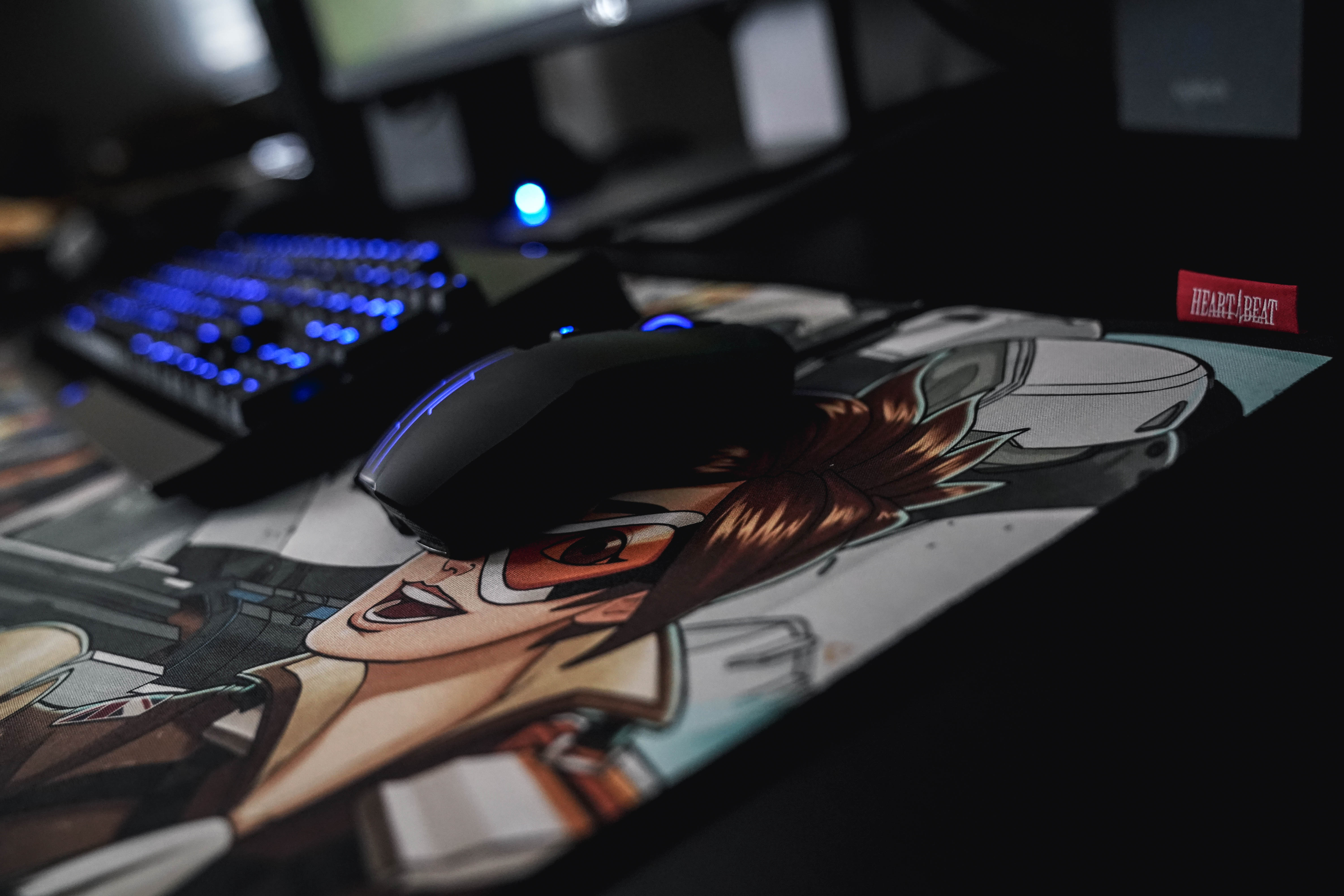 Overwatch Extended Mouse Pad HeartBeat Los Angeles